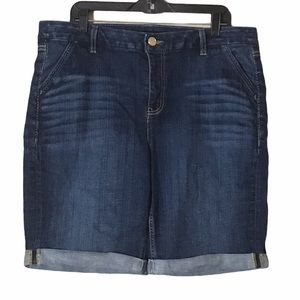 Lane Bryant denim Bermuda shorts 18